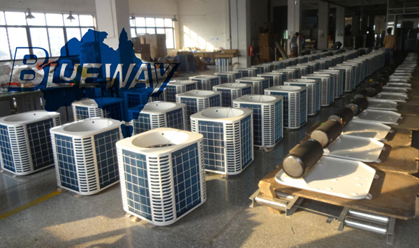 迪拜客戶的Blueway泳池?zé)岜煤屠渌畽C(jī)已順利出口