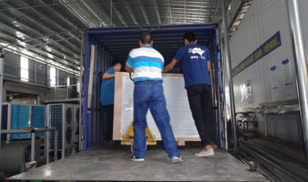 科威特的Blueway商用冷水機(jī)已順利出口