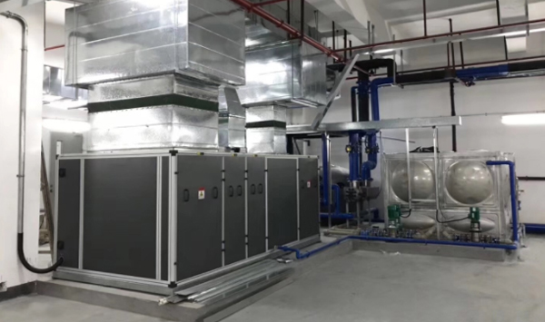 石家莊公安局游泳館項目選用Blueway三集一體熱泵