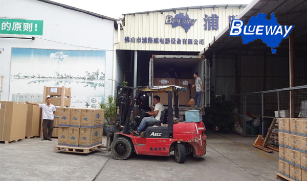 Blueway品牌的變頻三聯(lián)供和變頻壁掛機已順利出口到歐洲