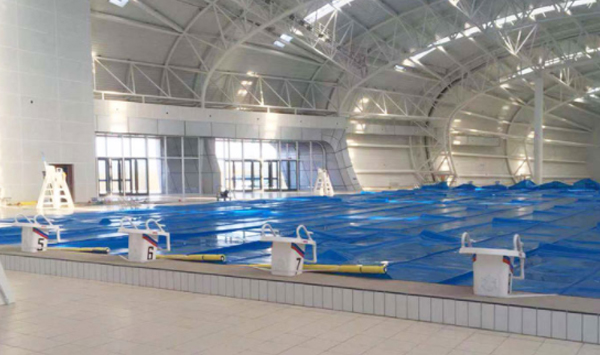 寧夏吳忠黃河文化體育會展中心的Blueway三集一體泳池除濕熱泵已完成調(diào)試工作