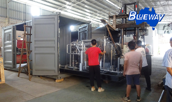 撬裝設(shè)備的高端定制壓縮機到貨了！