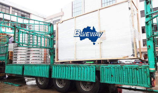 Blueway風(fēng)柜訂單已完工并順利出貨