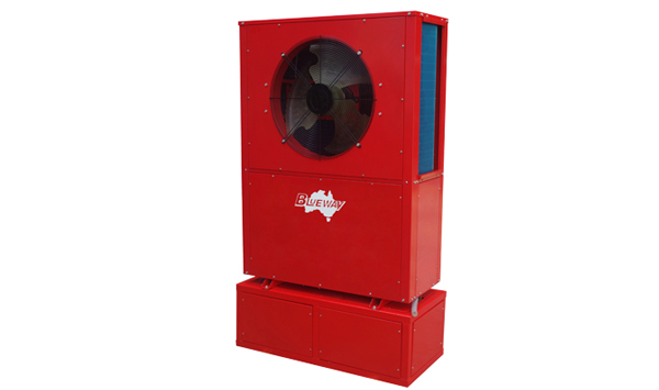 Blueway研發(fā)成果:85度復(fù)疊熱水機(jī)組