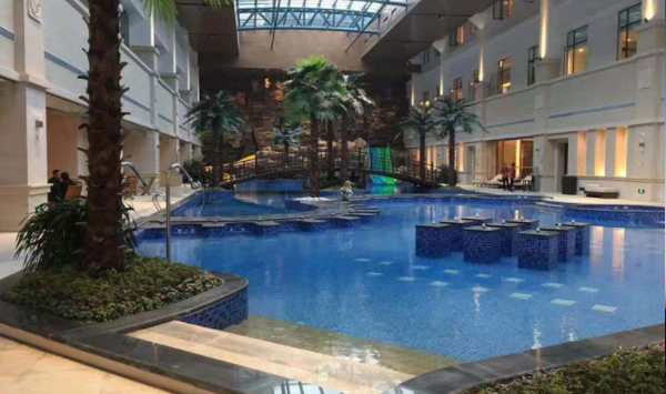 遼寧省的遼陽佳兆業(yè)鉑域酒店的室內(nèi)溫泉項目已完成調(diào)試工作