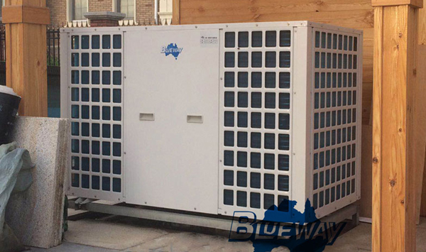 吉林省長春御翠園私人會所的Blueway三集一體泳池除濕熱泵已完成調(diào)試